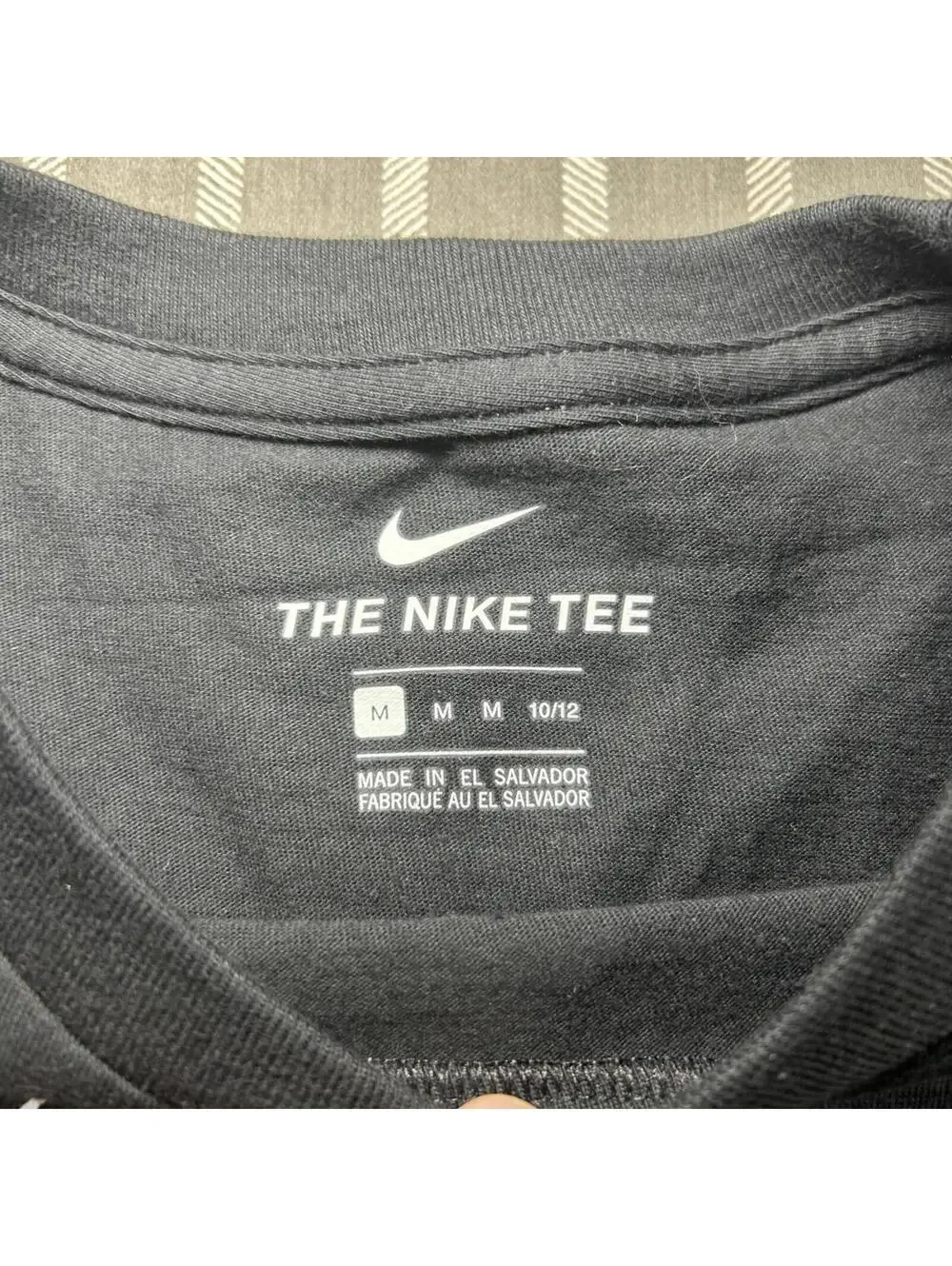 Nike Raiders The Nike Tee Youth T-shirt Black Size Medium